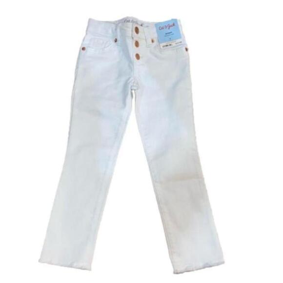 Cat & Jack Other - ⭐️3/$20 Girls Cat & Jack White Skinny Jeans Size 4 NWT